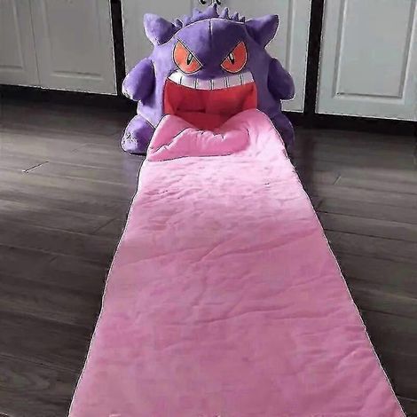 Oreiller de sommeil lourd Gengar, couverture de sieste double usage (1/4)