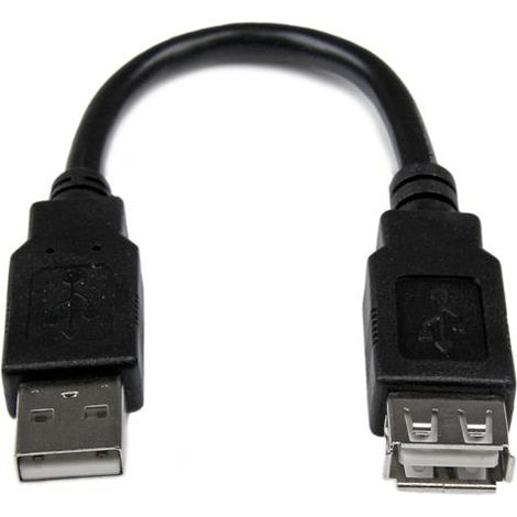 StarTech.com Cavo adattatore di prolunga USB 2.0 da 15 cm A ad A - M/F (1/4)