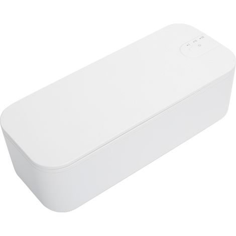 Nettoyeur à ultrasons rectangulaire pour bijoux et lunettes JL020 24W 100-240V (prise européenne) (1/5)