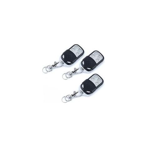Lot de 3 télécommandes universelles pour portail, 433,92 MHz – (1/5)
