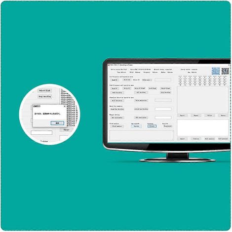 Lecteur de cartes à puce NFC, graveur, copieur, duplicateur portable, programmateur - 3 cartes, 3 boucles (1/4)