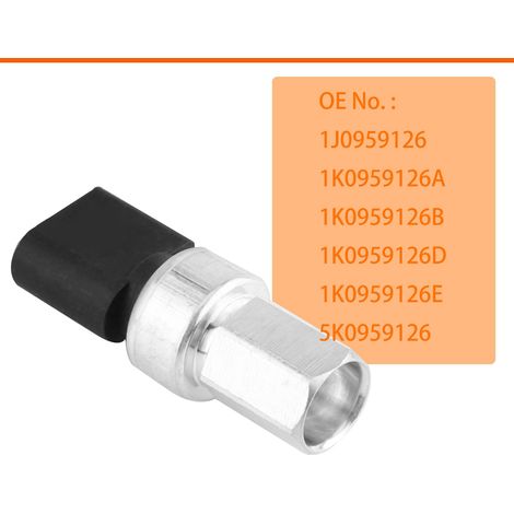 Klimaanlagen-Drucksensor für Audi A3, Q7, Touareg, Passat, Bora, Golf 4, Klimaanlagen-Schalter, Motorersatzteil, Kühlmittelsensor, 1 Stück (1/5)