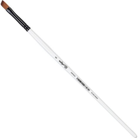 Pinceau Acrylique biseauté 6 mm Taille 6 (1/5)
