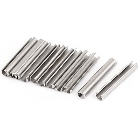 10pcs Goupille à Ressort Fendue M3x20mm 304 Acier Inoxydable (1/2)