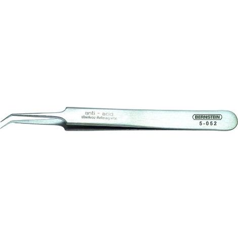 Bernstein 5-052 Pinzetta SMD 5b SA Molto acuminate, piegate 110 mm