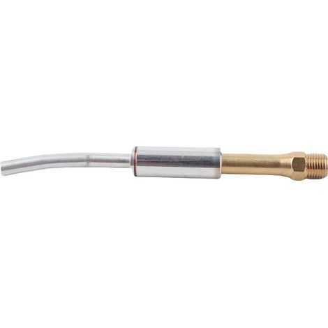 Copper connection accessory for Tornado cleaning tool. Automatic compressed air cleaning tool. Replacement part for high-pressure car wash. (1/5)