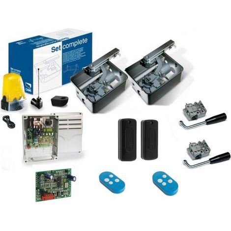 Came – Kit de motorisation de portail enterré 230V – Pour portails jusqu'à 3,5m par vantail – Moteur électromécanique – 8K01MI005 (1/5)