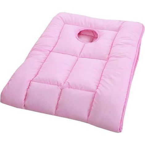 Coton Moelleux Beauté Surmatelas,Respirante Futon Tatami Matelas Spa Massage Table Coussinet De Protection-Rose 60x180cm Femeo