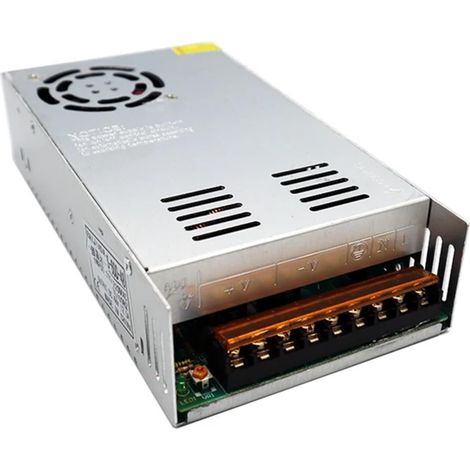 Kits de moteurs de broche CNC Machine à graver à moteur de broche sans balais refroidi à l'air, pince ER11/ER16 55mm PCB 500W/300W, alimentation 48V 12000R, pilote + pince(DC 48VPower Supply,ER16) (1/5)