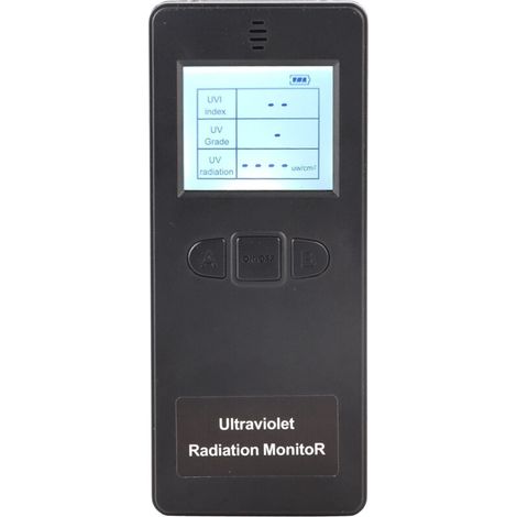 LCD Portable Digital Extraviolet Radiation Detector UVI Meter Tester for Home Office Indoor and Outdoor Use