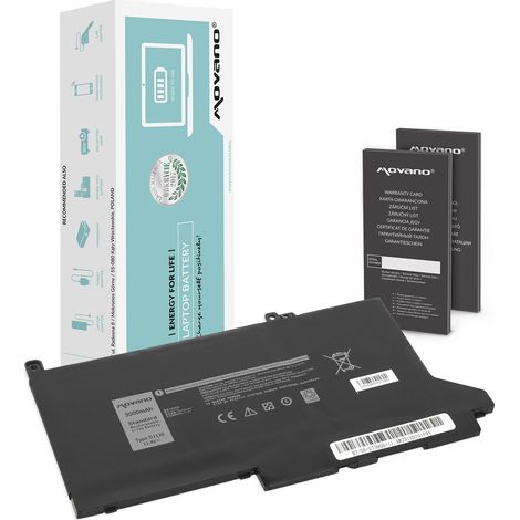 Bateria DJ1J0 C27RW do Dell Latitude 7280 7290 7380 7390 7480 7490 - 11.4V (1/5)