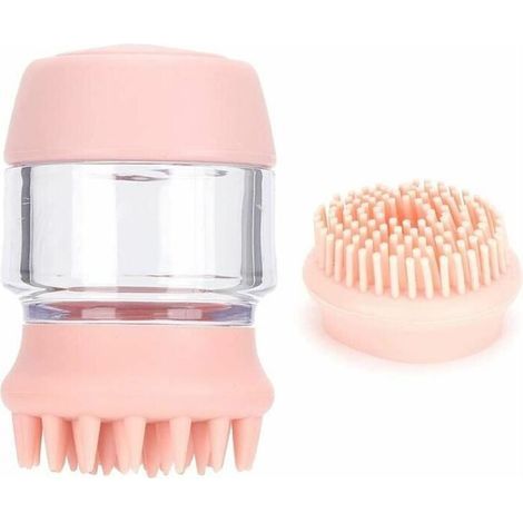 Brosse de toilettage pour chien, brosse de bain pour chien pour nettoyer les animaux domestiques, chiens, chats, chevaux (1/4)