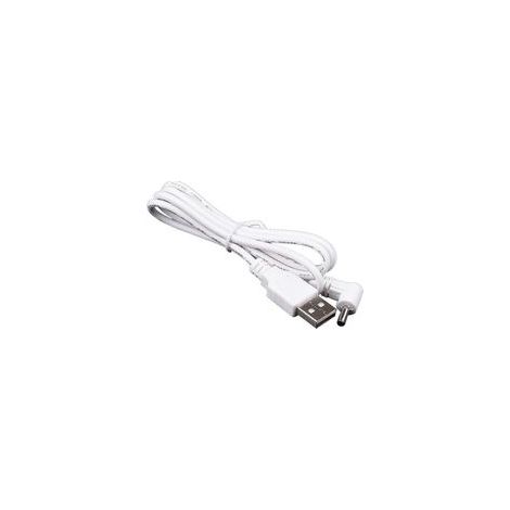 Câble d'alimentation USB vers DC 5V avec connecteur coudé, 3,5 x 1,35 mm, 1 m, pour petits appareils électroniques
