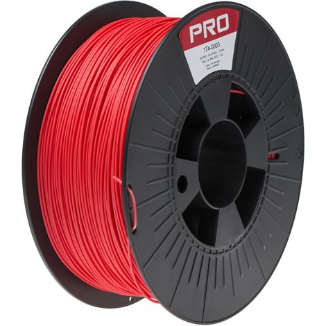 Filament pour imprimante 3D RS PRO, PLA robuste, Ø 1.75mm, Rouge, 1kg, FDM ( Prix pour 1 ) (1/3)