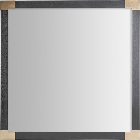 Miroir art déco noir et doré - noir et doré (1/5)
