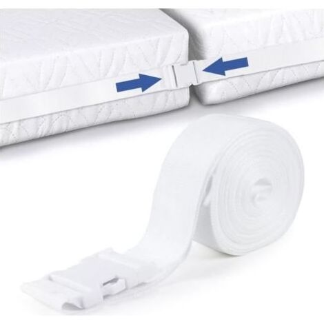 Support de Matelas-Pont de Lit pour Lits Doubles-Relie Deux Matelas pour Une Surface de Couchage Spacieuse-Support de Matelas-10M (1/4)
