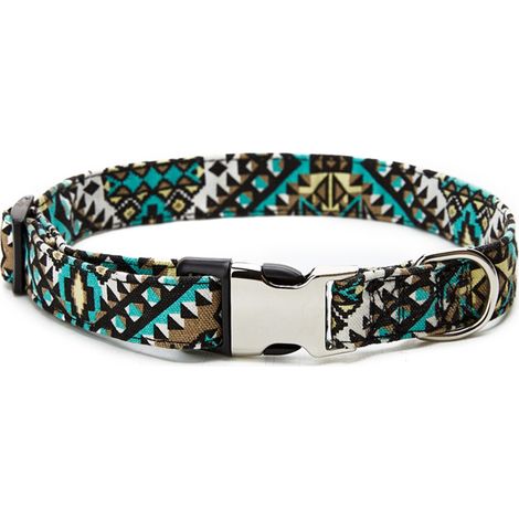 Collier ajustable pour chien à motifs floraux : l'accessoire parfait pour allier confort et mode pour vos toutous (1/4)
