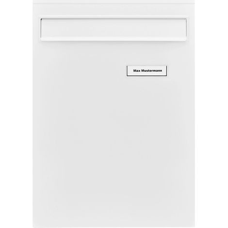 Briefkasten LEIPZIG 778 W Farbe weiß (1/4)