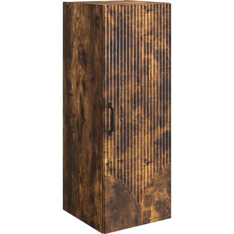 Armario de pared Roble Ahumado 33 x 34,5 x 90 cm vidaXL (1/5)