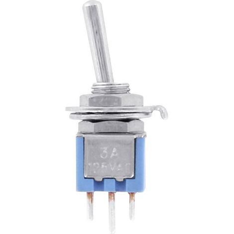 TRU COMPONENTS TC-MK245 TC-MK245 Kippschalter 2 x Ein/Ein rastend 1 St.