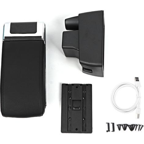 Boîte de rangement pour voiture accoudoir central compatible Skoda Rapid 2013-2018 (1/5)
