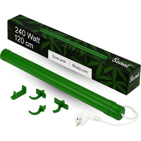 Solux Grow Heizung 240 Watt 120 cm Gewächshausheizung Pflanzenheizung Heizstab (1/5)