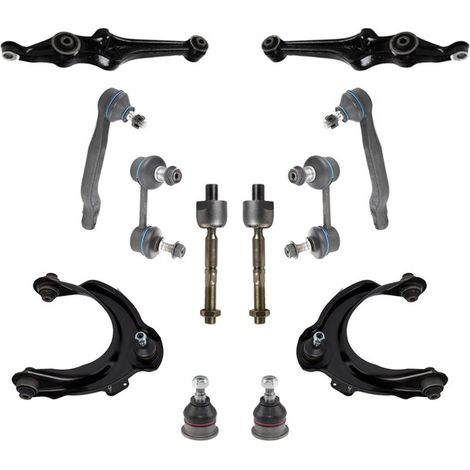 KIT BRACCIO OSCILLANTE 12 PEZZI COMPATIBILE CON HONDA ACCORD VI Hatchback (CH, CL) 2.3 ( / Kit Sospensione Completo OE/OEM / Bracci Oscillanti + Testine Sterzo / Sostituzione Diretta OEM