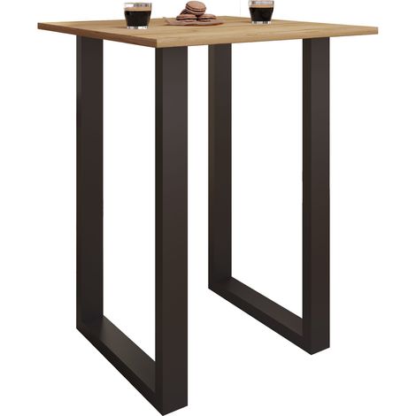 Tavolo da bar in legno Xona 80x50 102x80x50 - VCM
