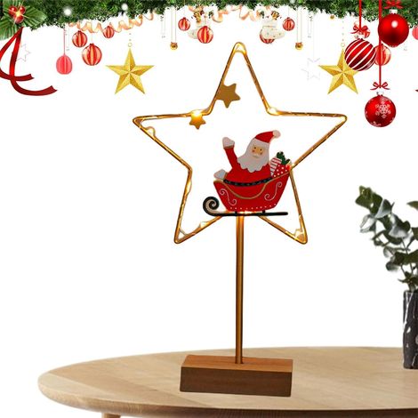 Weihnachtsnachtlicht, LED-Nachtlicht mit Weihnachtsmann, leuchtende Autolaternen, Weihnachtsbaum, Weihnachtsmann, dekorative Weihnachtsbeleuchtung für drinnen und draußen (1/5)
