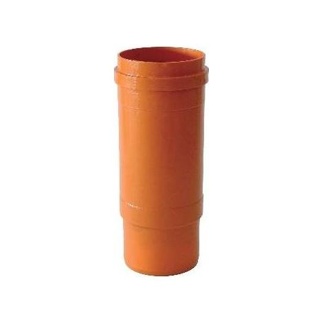 GIUNTO DI DILATAZIONE IN PVC ARANCIO CON GUARNIZIONE AL LABBRO Misura: Diam. 125
