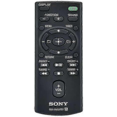 Télécommande authentique RM-AMU197 pour système audio-vidéo Sony Hi-Fi RMAMU197,a hwy (1/5)