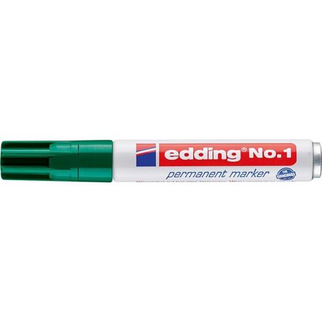 Marqueur permanent Nr.1 vert Edding