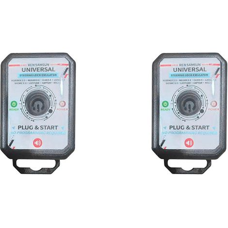 2x Universal ESL ELV Lenkradschloss-Emulator-Simulator für Renault FLUENCE 2-3, MEGAN 2-3, CLIO 3-4, LACUNA 3 (1/5)