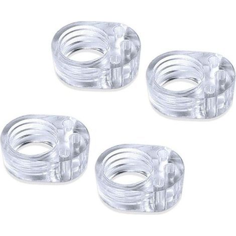 Protection poignee porte protège poignée porte double transparents et protege mur pour poignée de fenêtre pour protéger contre les marques (3PCS) (1/4)