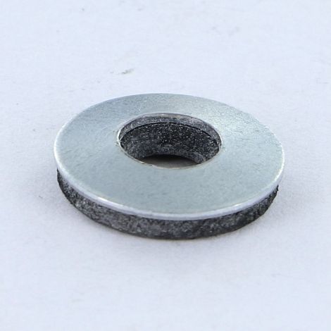 Rondelle d'étanchéite EPDM Acier zingué 6.8X19-1 pièce (1/2)