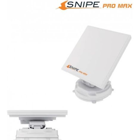 Antenne satellite - SELFSAT - SNIPE PRO MAX - Automatisée - Multi-satellites - Design compact