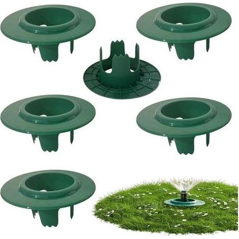 Lot6Protection de tête d'arrosage Facile à installer Ajustement sécurisé Bouclier d'arrosage pour ferme, campagne, terrasse, pelouse, jardin, jardin, porche (1/5)