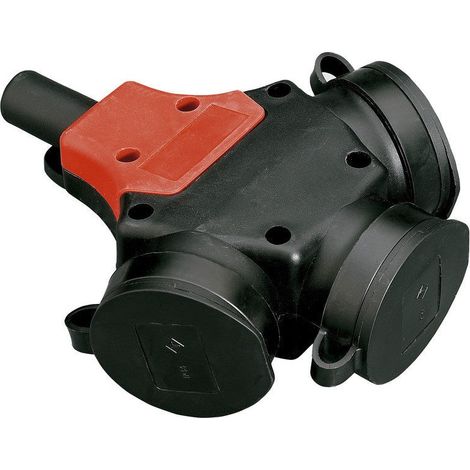 Adaptador Múltiple de Goma 16A IP44