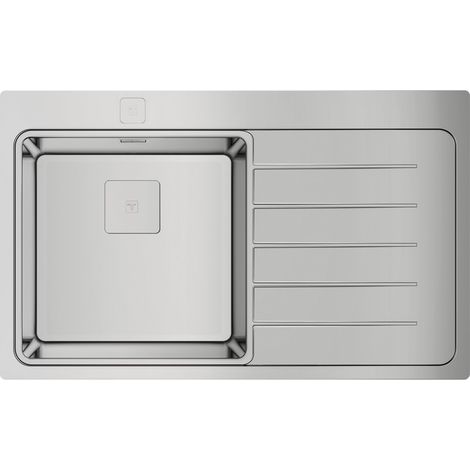 Teka ZENIT RS15 1C 1E DCHA 86 2Ø - Fregadero De Cocina Acero 51 Cm 1 Cubeta 1 Escurridor (1/5)
