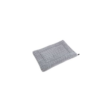 Coussin moelleux pour chiens/chats, lavable, gris clair, 60 x 90 cm (1/4)