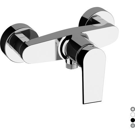 Monocomando esterno doccia senza accessori linea artic bianco opaco (1/2)