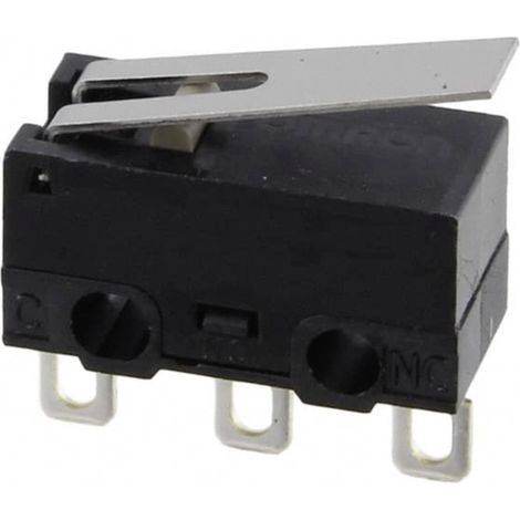 Omron D2F-L-D3 Mikroschalter  30 V/DC 2 A 1 x Ein/(Ein)   1 St. Bag