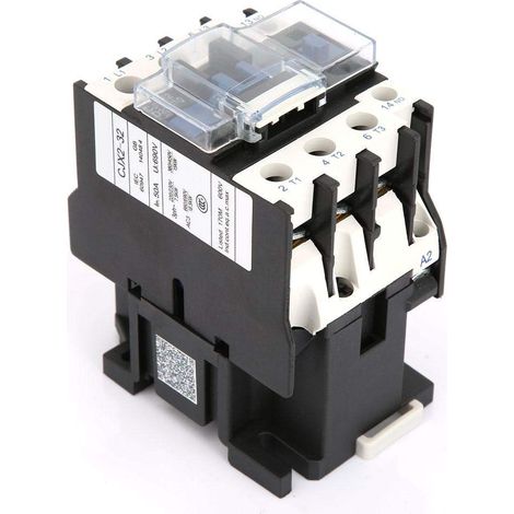 Contacteur AC, 32A CJX2-3210 Contacteur AC à haute sensibilité Contacteur AC électrique industriel(48VAC) (1/5)