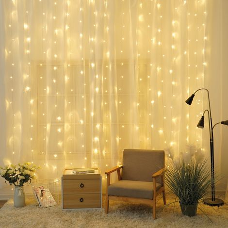 Tenda Led Luminosa 3x2mt Luz Calida Navidad 204605011 (1/2)