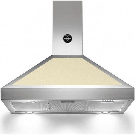 Bertazzoni La Germania K90AMHCRA/19. Potenza massima di estrazione: 800 m³/h, Tipo di estrazione: Aspirante/Filtrante, Classe di efficienza dinamica del fluido: A. Tipo: Cappa aspirante a parete, C... (1/3)