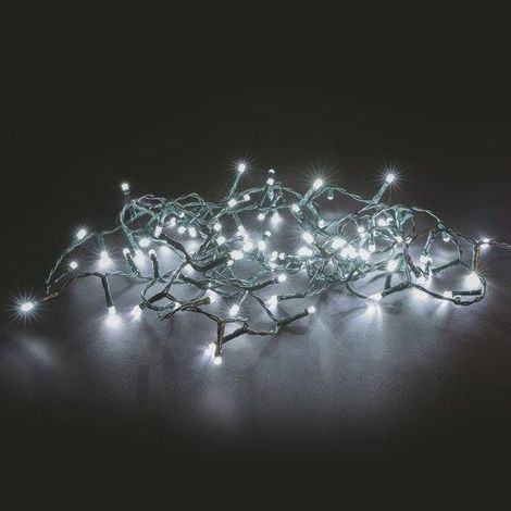 Luci Di Natale Per Interno Ed Esterno Bianco 300 Led Cavo Luci 13,5 Mt. (1/5)