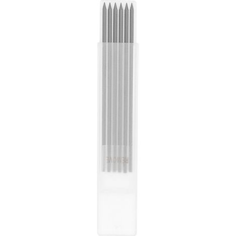 Zimmermannsbleistiftmine, wasserfeste Markierbleistiftminen 2,8 mm Durchmesser, 120 mm Länge zum Zeichnen (Schwarz).