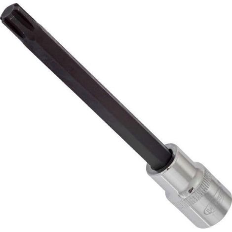 Douille de tournevis à nervures M10,3 mm, L 140 mm, 1/2"