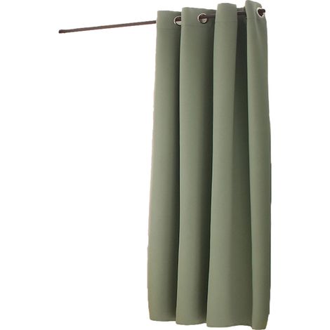Rideau occultant OBSKUR 140 x 180 cm coloris ARGILE (1/2)