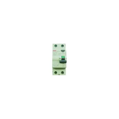 Interrupteur différentiel type A AEG 2modules Inte